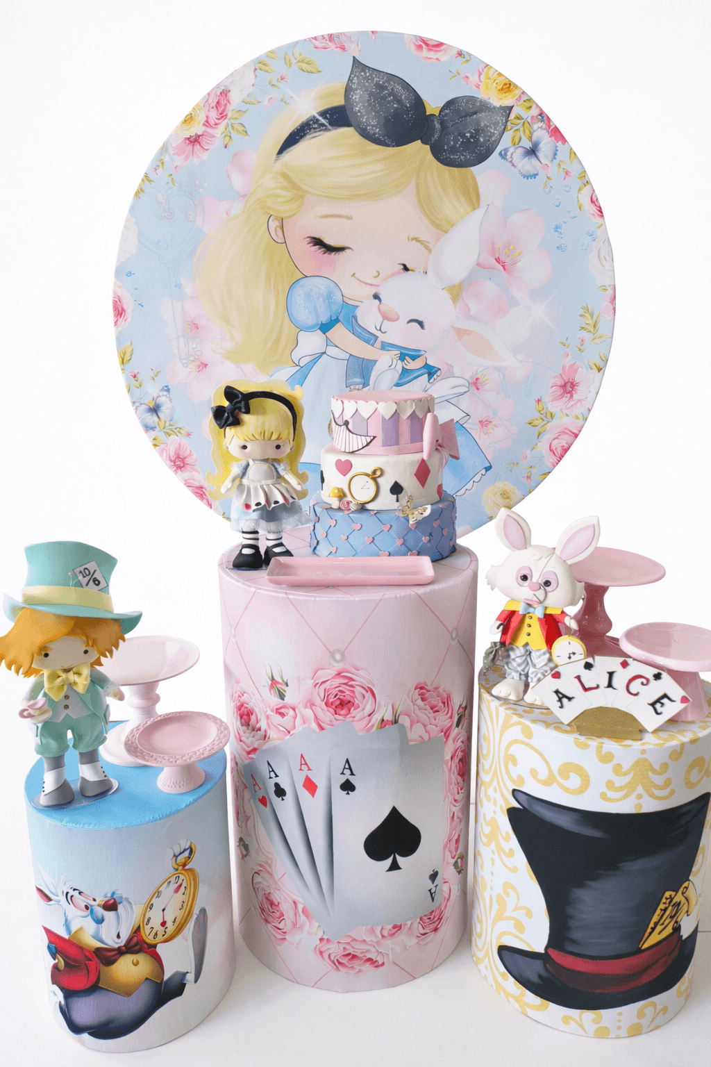 Kit de festa Kit Alice no Pais das Maravilhas