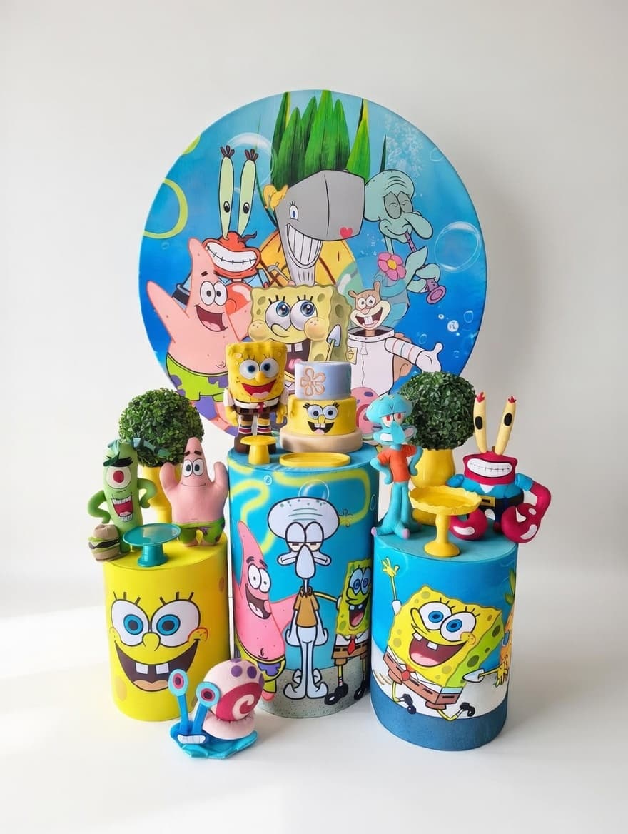Kit de festa Kit Bob Esponja